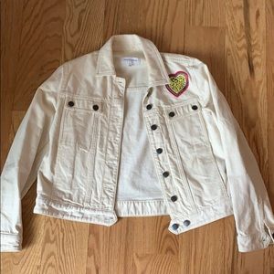 White Denim Jacket